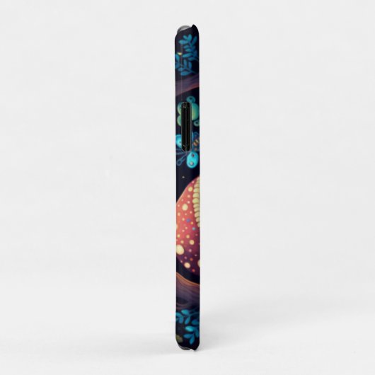 Coques Case-Mate iPhone Papillons aux champignons magiques (Dos/Droite)