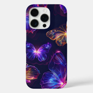 Coques iPhone 16 Pro Papillons aux couleurs électriques