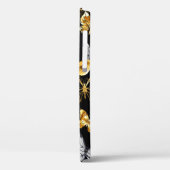 Coques Case-Mate iPhone Papillons blancs et dorés (Verso / Gauche)