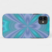 Coques Case-Mate iPhone Papillons bleus Abstraits (Dos (Horizontal))
