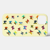 Coques Case-Mate iPhone Papillons couleur aquarelle (Verso (horizontal))