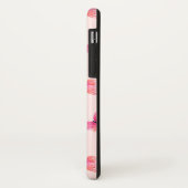 Coques Case-Mate iPhone Papillons d'aquarelle Monogram Blush (Dos/Gauche)