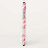 Coques Case-Mate iPhone Papillons d'aquarelle Monogramme (Dos/Droite)