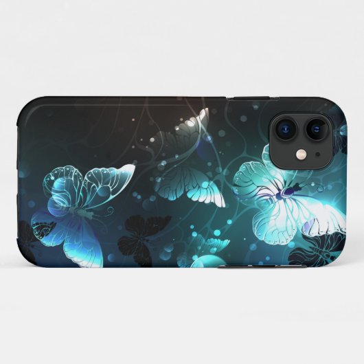 Coques Case-Mate iPhone Papillons de nuit (Dos (Horizontal))