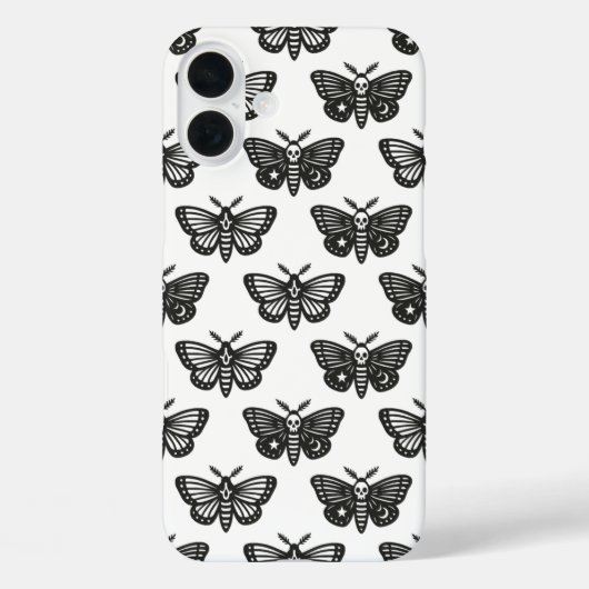 Coques Case-Mate iPhone Papillons de nuit (Verso)