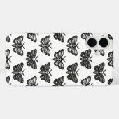 Coques Case-Mate iPhone Papillons de nuit (Verso (horizontal))