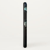 Coques Case-Mate iPhone Papillons de nuit à la menthe (Dos/Droite)