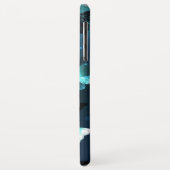 Coques Case-Mate iPhone Papillons de nuit à la menthe (Dos/Gauche)