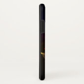 Coques Case-Mate iPhone Papillons de nuit Neon brillants sur arrière - pla (Dos/Droite)