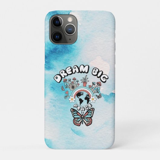 Coques Case-Mate iPhone Papillons et champignons Rêve Big positif inspo (Dos)
