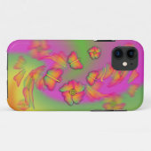Coques Case-Mate iPhone Papillons & Fleurs (Dos (Horizontal))