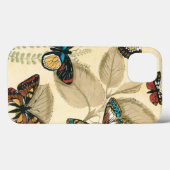 Coques Case-Mate iPhone Papillons glissant au-dessus du feuille (Verso (horizontal))