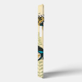 Coques Case-Mate iPhone Papillons glissant au-dessus du feuille (Verso / Droite)