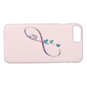Coques Case-Mate iPhone papillons infinis (Dos (Horizontal))