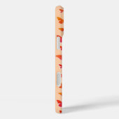 Coques Case-Mate iPhone Papillons mouchetés, orange et corail (Verso / Droite)