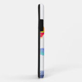 Coques Case-Mate iPhone Papillons océaniques Rainbow (Dos/Droite)