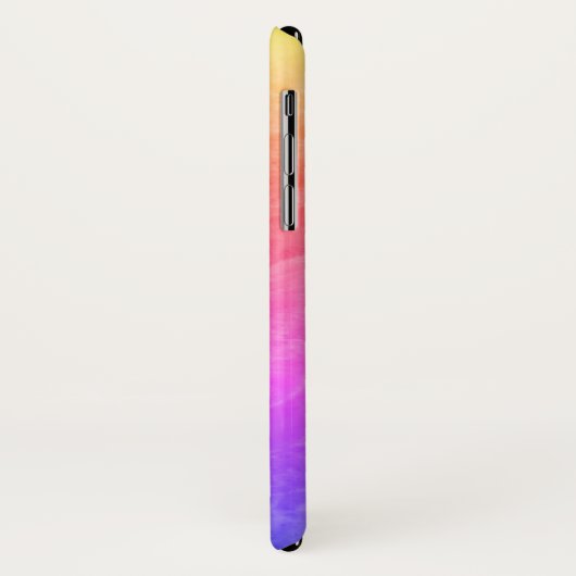 Coques Case-Mate iPhone Papillons Pastel Arc-en-ciel *Personnaliser* (Dos/Gauche)