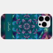 Coques Case-Mate iPhone Papillons rose mignonne Lumineuse Kaleidoscope Gir (Verso (horizontal))