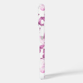 Coques Case-Mate iPhone Papillons rose Moderne Élégant Monogramme Personna (Verso / Gauche)