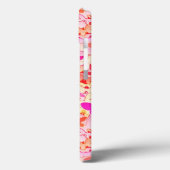 Coques Case-Mate iPhone Papillons, rose, pêche, corail (Verso / Gauche)
