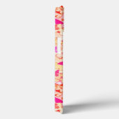 Coques Case-Mate iPhone Papillons, rose, pêche, corail (Verso / Droite)
