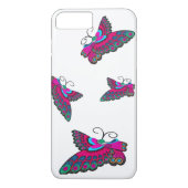 Coques Case-Mate iPhone Papillons roses (Dos)