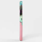 COQUES Case-Mate iPhone PAPILLONS, ROSES TEINTES DE TEAL ET FLEURS D'ANÉMO (Dos/Droite)