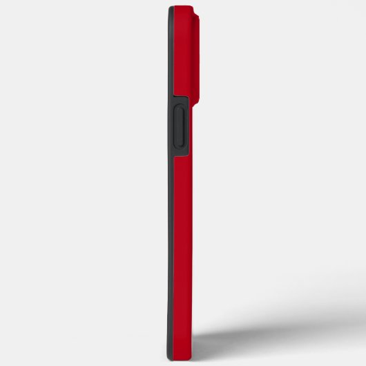 Coques Case-Mate iPhone Papillons rouges et blancs en Monogramme Fleur sau (Verso / Droite)