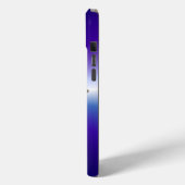 Coques Case-Mate iPhone Papillons sur arc-en-ciel violet (Verso / Gauche)