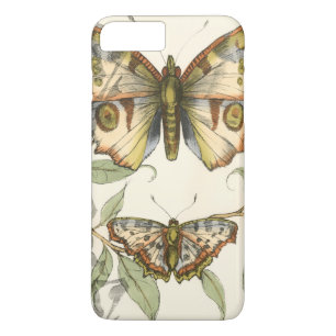 Etui iPhone Case-Mate Papillons tandem au-dessus de feuille vert