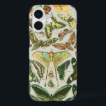 Coques iPhone 16 Papillons Vintages papillons d'antiquités Art<br><div class="desc">Papillons - Cette image montre un tableau de papillons,  toutes sortes de types différents. Le motif papillon a été créé pour une encyclopédie française à la fin des années 1800.</div>