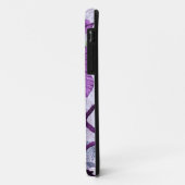 Coques Case-Mate iPhone Papillons violets sur une branche (Dos/Gauche)