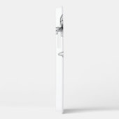 Coques Case-Mate iPhone Papillons volants bleus Morpho (Verso / Droite)