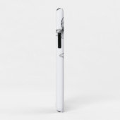 Coques Case-Mate iPhone Papillons volants bleus Morpho (Dos/Droite)