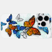 Coques Case-Mate iPhone Papillons volants Morpho et Monarch (Verso (horizontal))
