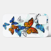 Coques Case-Mate iPhone Papillons volants Morpho et Monarch (Verso (horizontal))