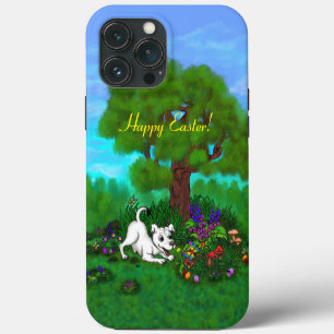 Case-Mate iPhone Case Pâques - Chiot Capo et Papillon