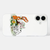 Coques Case-Mate iPhone Pâques - Chiot Capo Rabbit et Chick (Verso (horizontal))