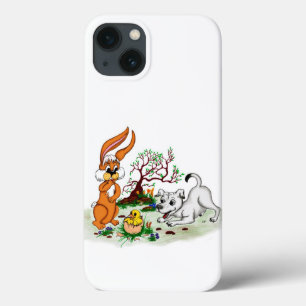 Case-Mate iPhone Case Pâques - Chiot Capo Rabbit et Chick