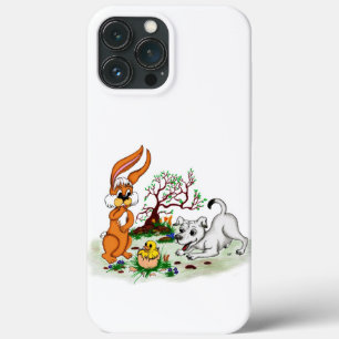 Case-Mate iPhone Case Pâques - Chiot Capo Rabbit et Chick
