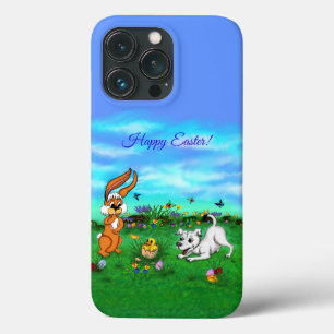 Case-Mate iPhone Case Pâques - Chiot Capo Rabbit et Chick