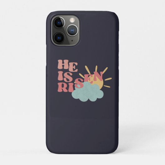 Coques Case-Mate iPhone Pâques - Il est ressuscité (Dos)