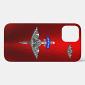 Coques Case-Mate iPhone Parachute Rigger Customisé (Verso (horizontal))