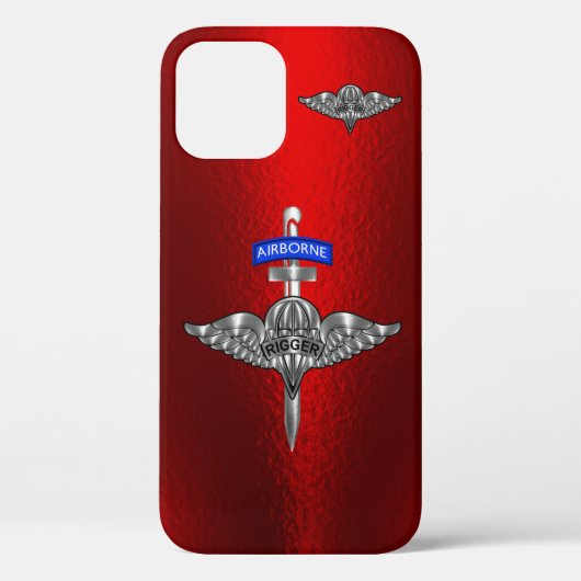 Coques Case-Mate iPhone Parachute Rigger Customisé (Verso)