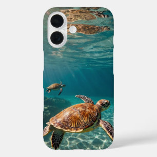 Coques iPhone 16 Parade des tortues