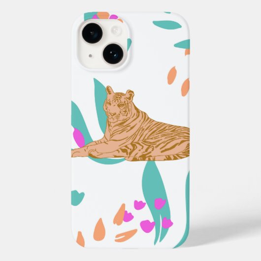 Coques Case-Mate iPhone Parade du tigre (Verso)
