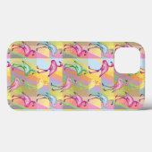 Coques Case-Mate iPhone Parade Flamant rose (Verso (horizontal))