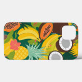 Coques Case-Mate iPhone Paradis des fruits tropicaux (Verso (horizontal))