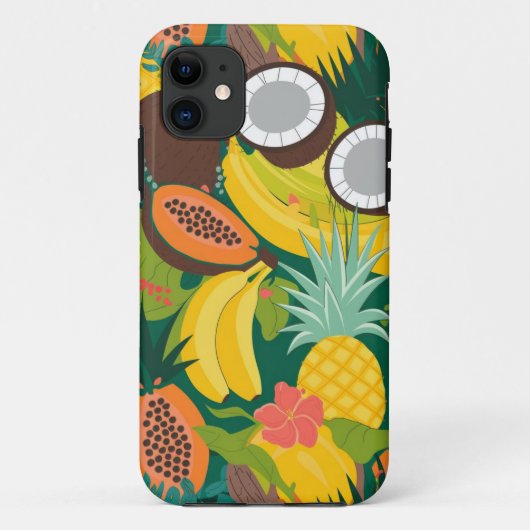 Coques Case-Mate iPhone Paradis des fruits tropicaux (Dos)