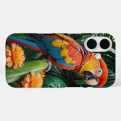 Coques Case-Mate iPhone Paradis des perroquets (Verso (horizontal))